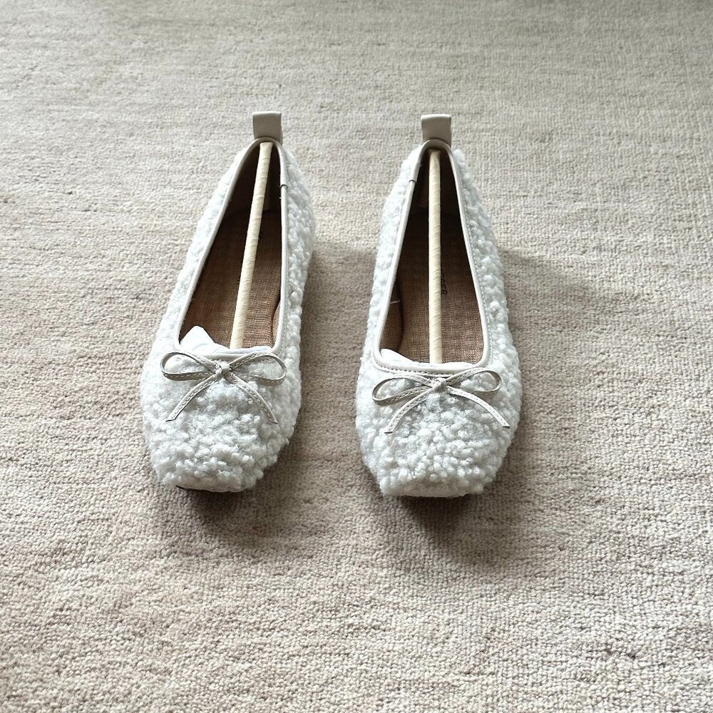 Kelsi Dagger Frankie Square Toe Ballet Flats NEW